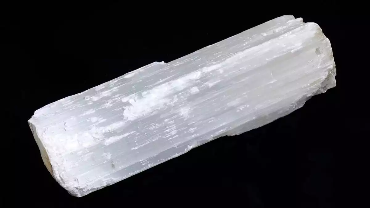 Selenite gemstone