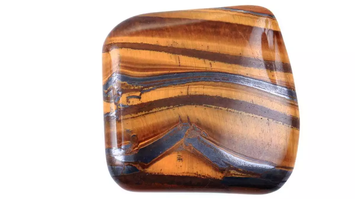 Tiger's eye gemstone