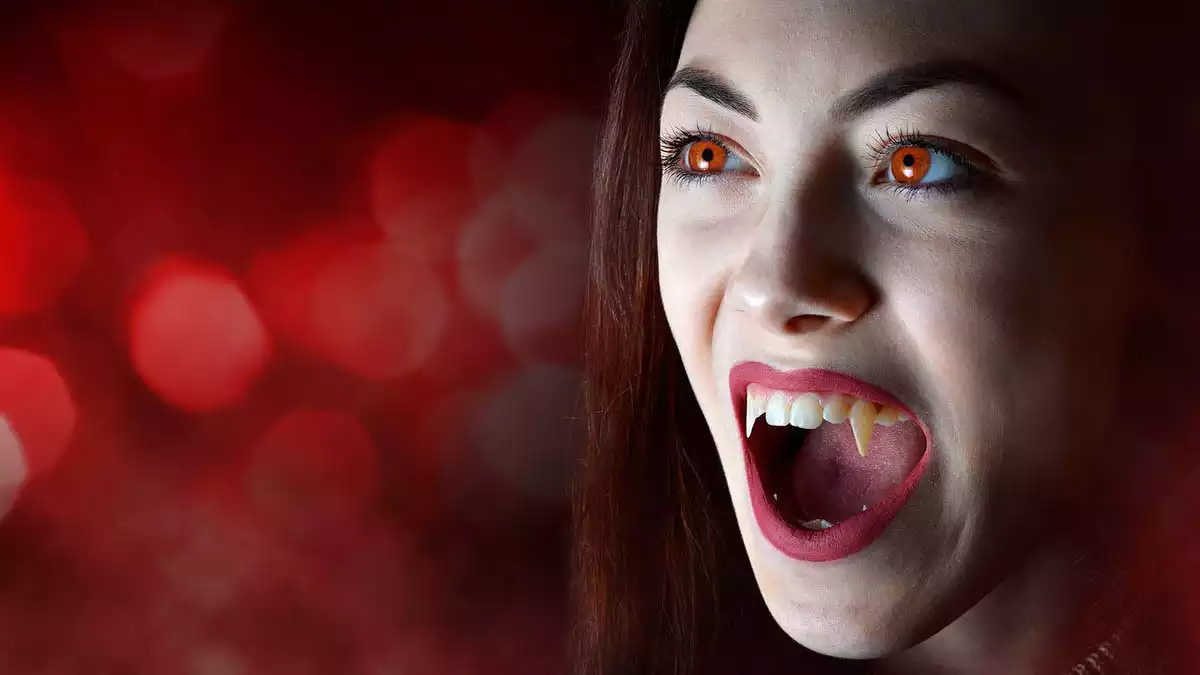 A Vampire woman