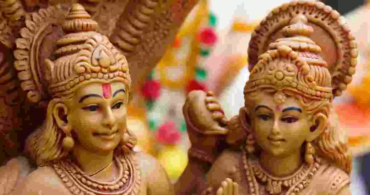 hindu statues