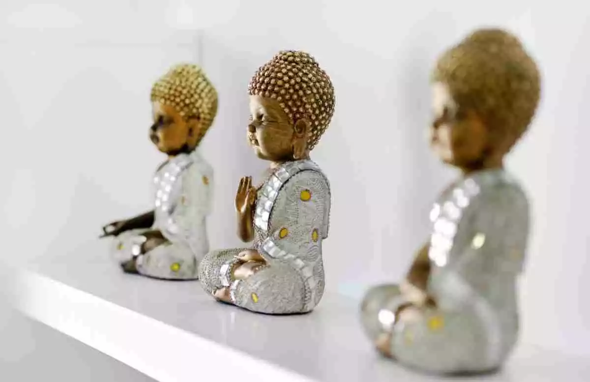 Trois figures hindoues typiques