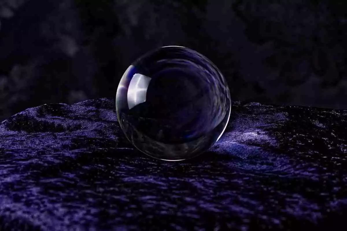 Image d'une boule de cristal