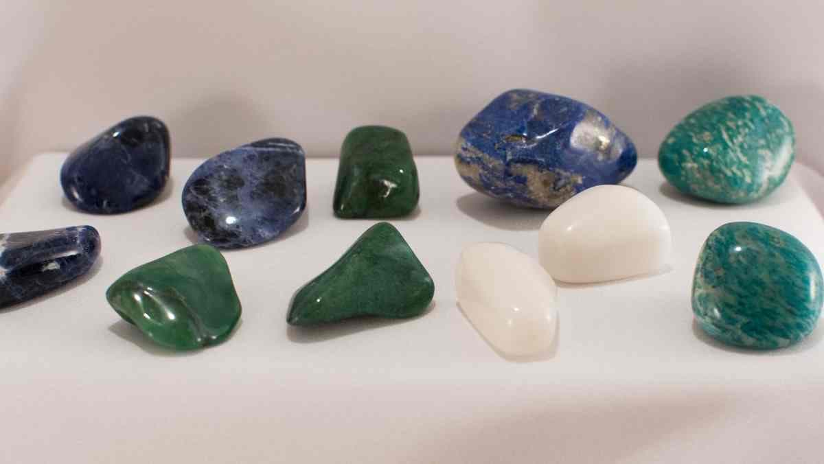 Différents types de pierres magiques